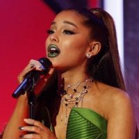 Ariana Grande Arrives in England to Film WICKED Movie