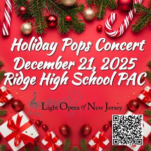 Kristin Sampson and Jeremy Brauner to Star in Light Opera Of New Jersey 2025 Holiday…