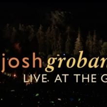VIDEO: Join Josh Groban for Movie Night with LIVE AT THE GREEK- Live at 8pm!