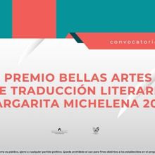 Amplían El Plazo De La Convocatoria Para El Premio Bellas Artes De Traducción Liter