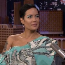 VIDEO: Halsey Talks Kissing Evan Peters on THE TONIGHT SHOW WITH JIMMY FALLON!