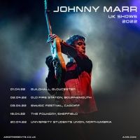 Johnny Marr Announces UK Warm Up Shows for April 2022