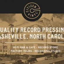 Citizen Vinyl Record Pressing Plant To Open In Asheville, NC&nbsp;This September