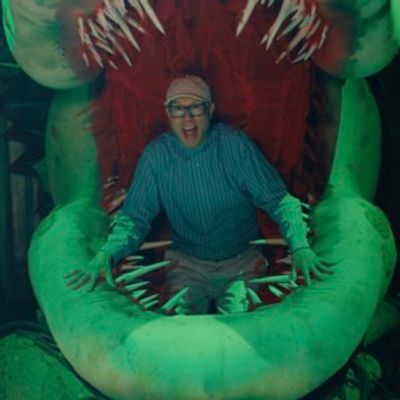 Video: Man Vs. Plant- Watch Richard Ridge Get Eaten by Audrey II at LITTLE SHOP OF HORRORS