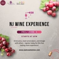 NJ VIRTUAL WINE EXPERIENCE Set for June 5