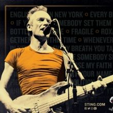 Sting To Bring His 'My Songs' World Tour to the London Palladium