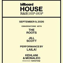 Billboard House to Feature Jill Scott, Kehlani, THE ROOTS