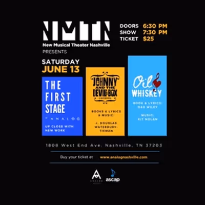 Review: THE FIRST STAGE: OIL & WHISKEY/JOHNNY AND THE DEVIL'S BOX. at Analog