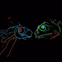 DINO-LIGHT: A Glow-in-the-Dark Adventure to Play Queens Theatre