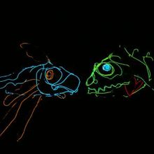 DINO-LIGHT: A Glow-in-the-Dark Adventure to Play Queens Theatre