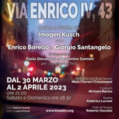 Review: VIA ENRICO IV, 43 al TEATROSOPHIA