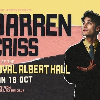 Darren Criss Will Perform Live at The Royal Albert Hall in October