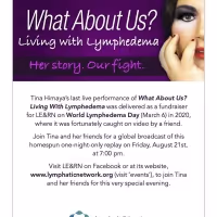 WHAT ABOUT US: Living With Lymphedema Gets A Reprise Performance On Zoom