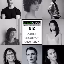 Green Space Reveals 2026-27 D.I.G. Artist Residency Participants