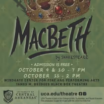 Interview: Jay Edwards of MACBETH at University Of Central Arkansas Theatre in Conway