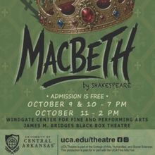 Interview: Jay Edwards of MACBETH at University Of Central Arkansas Theatre in Conway