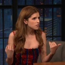 VIDEO: Anna Kendrick Stopped By LATE NIGHT WITH SETH MEYERS to Talk Amsterdam