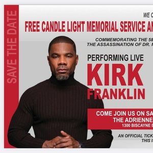 MLKEDC To Present Reclaim The Dream Concert Featuring Kirk Franklin At Adrienne Arsht Center