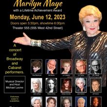 Tovah Feldshuh Joins The American Popular Song Society To Celebrate Marilyn Maye
