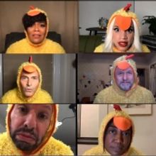 VIDEO: Jason Alexander, Yvette Nicole Brown, Patina Miller and More Don Chicken Costu