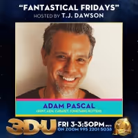 3-D Theatricals Announces May 29 3D+U Guests Including Adam Pascal and More