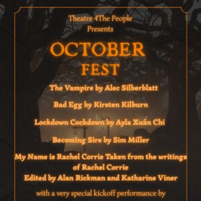Theatre 4 the People to Present October Festival at IRT Theater