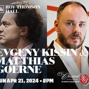 Classical Legends Evgeny Kissin & Itzhak Perlman To Return To The Roy Thomson Hall…