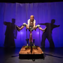 Review: Backyard Theatre's RED BIKE at Berger Park Coach House