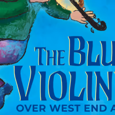 THE BLUE VIOLINIST OVER WEST END AVENUE Cast Set for World Premiere