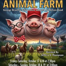 Staged Reading Of George Orwell's ANIMAL FARM to be Presented at Out Of The Box Theat