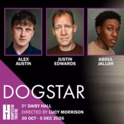 Cast Set For DOGSTAR at Hampstead Theatre