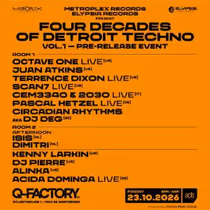 FOUR DECADES OF DETROIT TECHNO VOL.1 to Debut at ADE