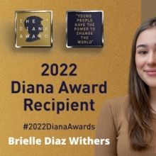 NY “Theater Kid' Brielle Diaz Withers (16) Receives World's Most Prestigious Humani