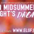 Cast Set for A MIDSUMMER NIGHTS DREAM at East London Shakespeare Festival Photo
