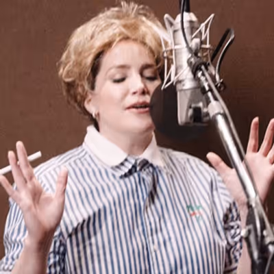 Video: Sara Chase Channels Elaine Stritch While Recording the SCHMIGADOON! Album