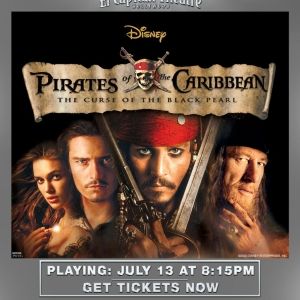 PIRATES OF THE CARIBBEAN: THE CURSE OF THE BLACK SAIL is Coming to the El Capitan…
