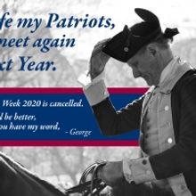 Traditional Patriots Week Postponed Until 2021
