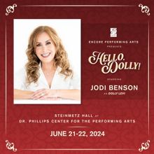 Jodi Benson Will Lead HELLO, DOLLY! in Florida in Summer 2024