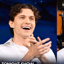 Tom Holland Visits THE TONIGHT SHOW to Talk THE ODYSSEY and Erling Haaland DMs