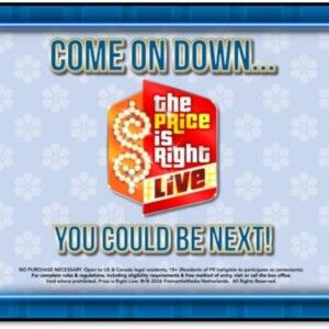 THE PRICE IS RIGHT LIVE! to Play Aronoff Center – Procter & Gamble Hall