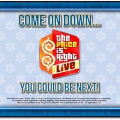 THE PRICE IS RIGHT LIVE! to Play Aronoff Center – Procter & Gamble Hall