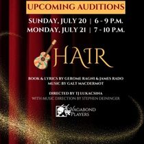 Vagabond Players to Hold Auditions for HAIR in July