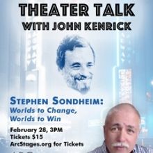 Arc Stages Presents THEATER TALK WITH JOHN KENRICK