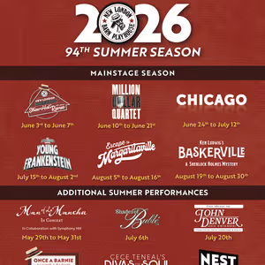 CHICAGO and More Set for New London Barn Playhouse 94th Summer Season