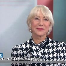 VIDEO: Helen Mirren Talks About Her Tattoo on TODAY SHOW