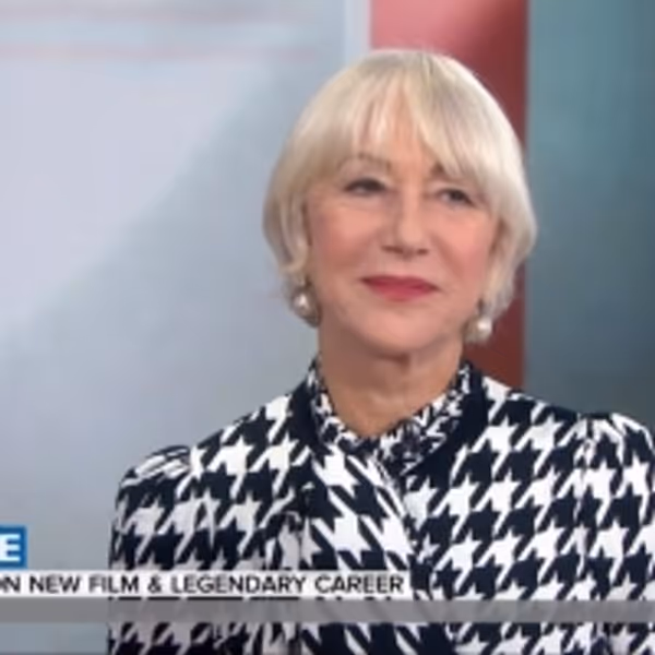 VIDEO: Helen Mirren Talks About Her Tattoo on TODAY SHOW Photo