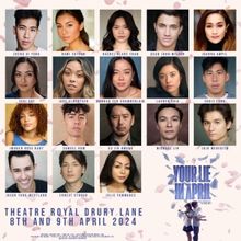 Cast Set For Frank Wildhorn's YOUR LIE IN APRIL in Concert