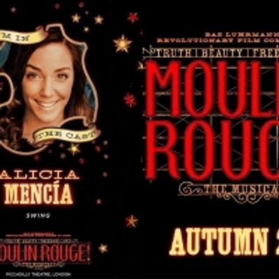 Alicia Menc&iacute;a formar&aacute; parte del elenco de MOULIN ROUGE en el West End
