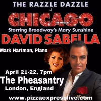 David Sabella to Perform at The Pheasantry in London in April