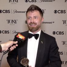 Video: Tim Lutkin Celebrates Tony Win for 'Best Lighting Design of a Play'